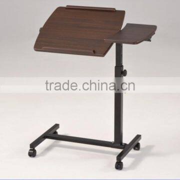 Office Furniture Over Bed Table Wooden Adjustable Laptop Bed Table photo-2