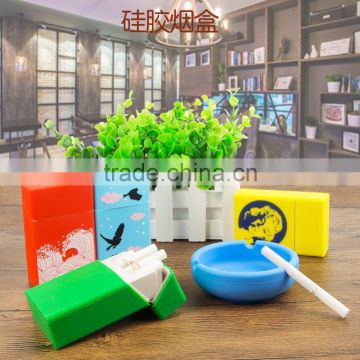 2017 new hot silicone tobacco holder cigarette cases