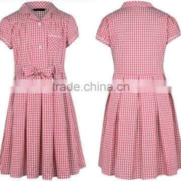 Wholesale Custom Made OEM SHORT SLEEVE School Uniform Manufacturers in China School Uniform 5/6Y,7/8Y,9/10Y,11/12Y,13/14Y photo-2