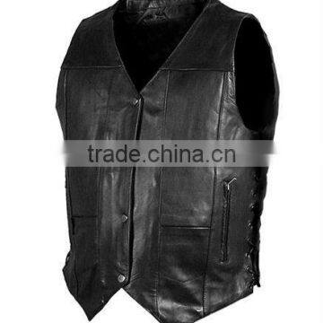 Boys Leather Vests