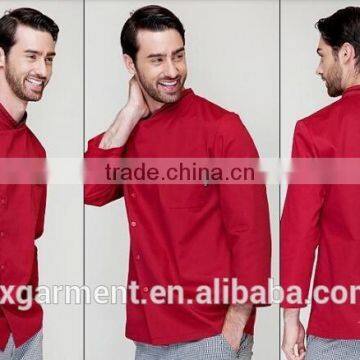 2017 OEM Hotel waiter jacket manufacturer with high quality