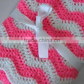 Lovely Baby Blanket With Beautiful Crochet Baby Blanket Pattern