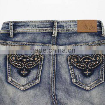Good Quality Jeans Back Pocket Embroidery Designs photo-6