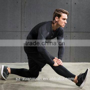 Newest Design Men Sportsware Tights Jogging Suits 2016 photo-4