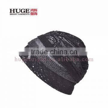 Womens Loose Comfortable Polyester 100% Cap Knitting photo-2