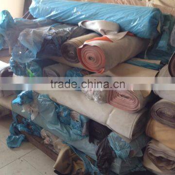 PVC Artificial Leather Stocklot, PVC Synthetic Leather for Sofa and Bag Stock Lot photo-3