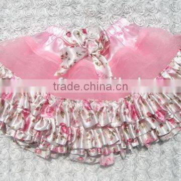 Baby Dresses Baby Mini Satin Ruffle Tutus Infant Baby Tutus photo-4