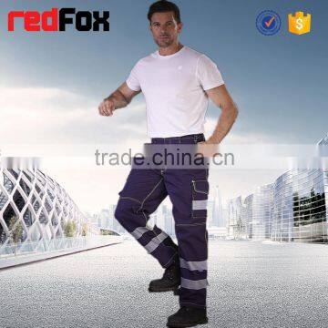 Multi Pockets Workwear hi Vis Safety Cargo Pants photo-3
