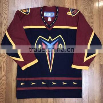 Custom pritned international ice hockey jerseys