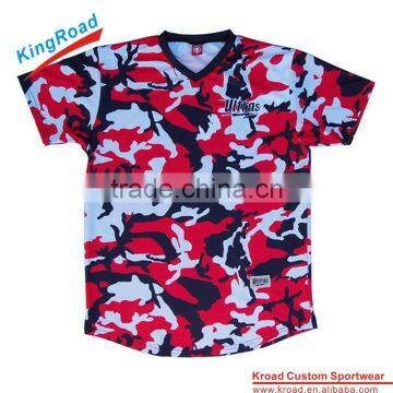 2016 Fabric material jersey soccer Camouflage soccer uniforms football jersey