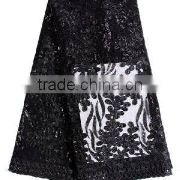 High Quality Embroidery French Lace Fabric FL1186-2 photo-4