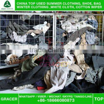 Unsorted Original Men Cotton Pants Second Hand Used Clothing photo-2