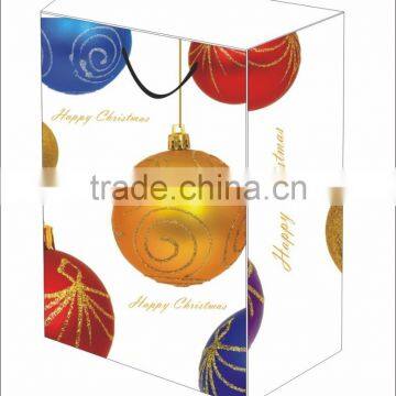 Paper Gift Bags With Rope Handles / Printed Gift Paper Bags
