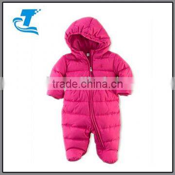 Baby Girls Down Snowsuit