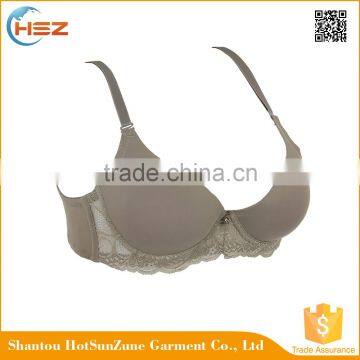 HSZ-58055 2016 China Sexy Hot Ladies Lingerie Good Quality Push-up Bra One Piece Underwear For Women