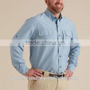 2016 Mens 100% Polyester Breathable Work Shirts photo-2