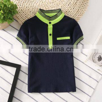 2017High Quality 100% Cotton Summer Baby Boy Clothes Kids Polo Shirts Kids Polo Shirts photo-2