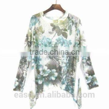 digital print design lady jumper knitwear