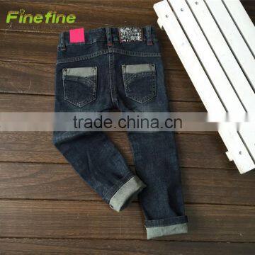 Wholesale Kids Jeans New Model Baby Clothes Kids Jeans Pants photo-2