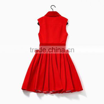 Custom Made Design Lady Casual Princess Dresses/New Model Ladies Western Dress