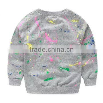 High Quality Pullover Long Sleeve t Shirt Children Sports Clothes Sets