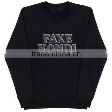 2017 New Style Promotional Pullover Black Hoodie for Men