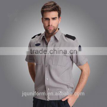 Juqian China Quality Custom Uniform Product Type and OEM Service Supply Mens Security Guards Uniform Shirts