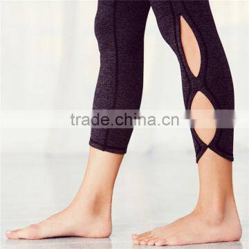Wholesale Camel Toe Women Yoga Pants Tumblr With Picot Performance Cutouts photo-3
