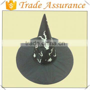 Halloween Taffeta Wizard Hat With Star Moon