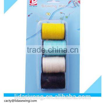 100% spun polyester BOBBIN sewing thread FOR HOME