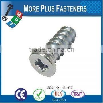 Made in Taiwan Flat Countersunk Head Euro Screw photo-5