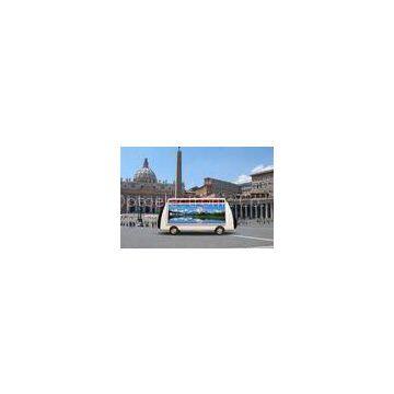 16x8 resolution 2R1G1B full color outdoor video trailer led screen display