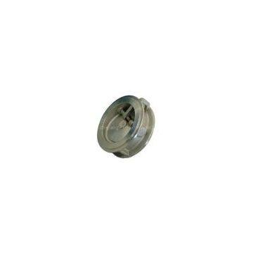 Wafer butterfly check valve