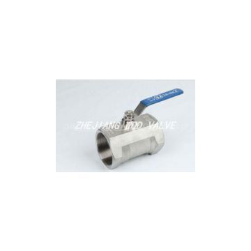 Stainless steel  1pc ball valve