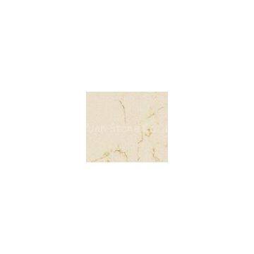 Cloud Beige Prefab Quartz Stone slab for bathroom / Kitchen Countertop