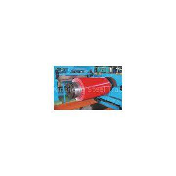 PPGI Steel Coil , 15 - 20 Micron Polyester + 5 Micron Primer LFQ AZ Repainted Color