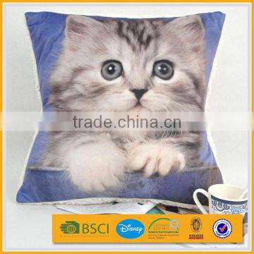 blank soft polar fleece chinese style fancy digital printing pillow case