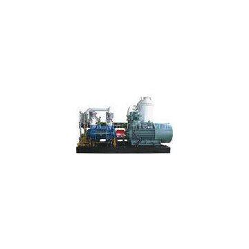 9 bar Water Injected Recycling Process Gas Screw Compressor , rotary screw gas compressor