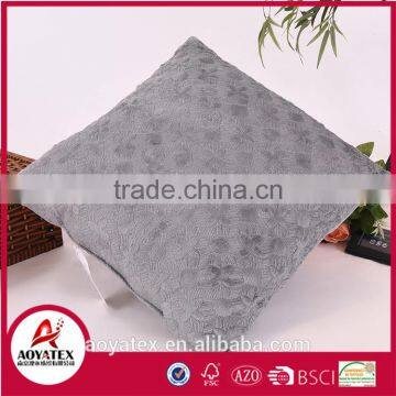 Grey Color Star Quilt Design Decorative Pillow, Customized Design Quilt Pillow Set, Solid Micromink Pillow for Sofa photo-3