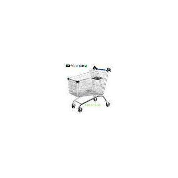 European Style Disabled Supermarket Shopping Trolley Cart With Baby Seat