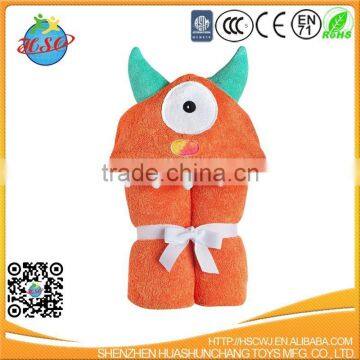 cute monster baby robe hooded baby bathrobe