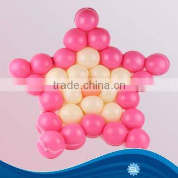 Wholesale Cheap price star shaped balloon grid