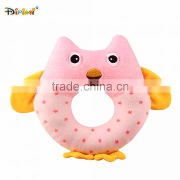 Aipinqi #ARHB523S-1 Rattle Plush Toy Owl Hand Bell Toy photo-2