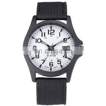High Quality Canvas Nylon Strip With Calendar Men's Sport Miliatry Watch photo-3