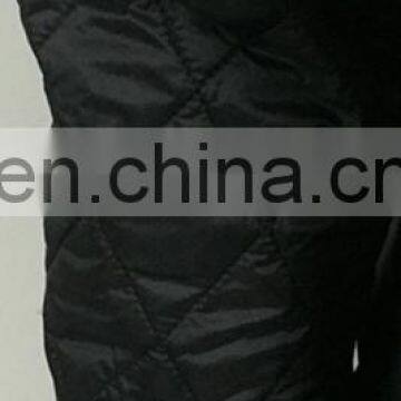 2017 High Quality Black Down Feather Coatn With Zipper