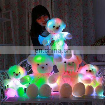 HI CE wholesale custom kids led light up flying toys giant teddy bear for sale