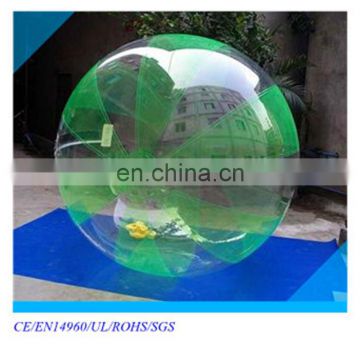 2 meter Green water ball ,water zorb ball for sale ,water walking ball on water