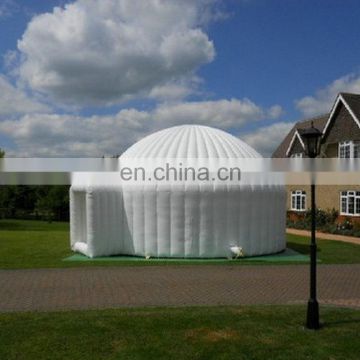 Factory price new blue dome tent camping,inflatable yurt tent for promotion