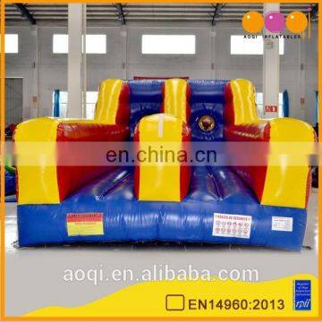 New design interactive inflatable bungee run game for adults