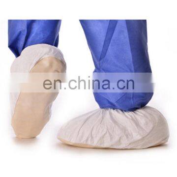 Disposable surgical non slip tyvek shoe covers